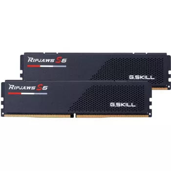 DIMM 96 GB DDR5-5600 (2x 48 GB) Dual-Kit, Arbeitsspeicher schwarz, F5-5600J4040D48GX2-RS5K, Ripjaws S5, INTEL XMP