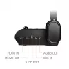 AVer F50+ dokumentų kamera Juoda 25.4 / 3.2 mm (1/3.2 inch) CMOS USB 2.0
