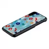 Apsauginis dėklas iKins iPhone XR – Black Poppin Rock dizainas