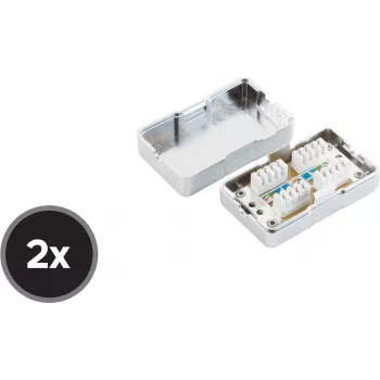 shiverpeaks BS75001-SET2 Cat6 sieninis tinklo lizdas