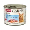 Šlapias ėdalas katėms ANIMONDA Carny Chicken + Salmon 200 g be grūdų, suaugusioms, 11% baltymų