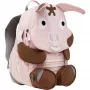 Vaikiška kuprinė Affenzahn Big Friend Tonie Pig rožinė/ruda