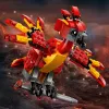 LEGO statomas Feniksas Fawkes – Dumbldoro Feniksas modelis 76448, 299 dalių, 160 mm aukštis, nuo 8 metų