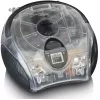 Nešiojamas radijo CD grotuvas Lenco SCD-24TR – FM, 4W, LCD, teleskopinė antena, AC/DC, 6×C baterijos