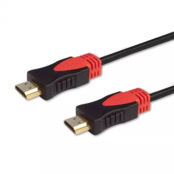 Savio CL-140 HDMI laidas 7,5 m HDMI A tipas (Standartinis) Juoda,Raudona