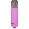 Rode NT1 Signature + XLR kabelis + stalinis studijos stovas, mikrofonas alyvinis, rinkinys