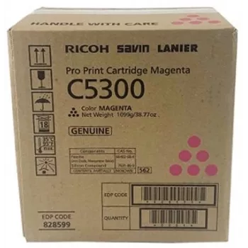 Kasetė su toneriu Ricoh C5300 (828603), rausvai raudona (Magenta)