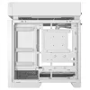 Korpusas staliniam kompiuteriui DeepCool CL6600 WH — baltas, ATX/PS2/SFX/SFX-L maitinimo šaltiniams, 140 mm priekyje, 120/140 mm viršuje/gale, 2,5 colio ir 3,5 colio diskams