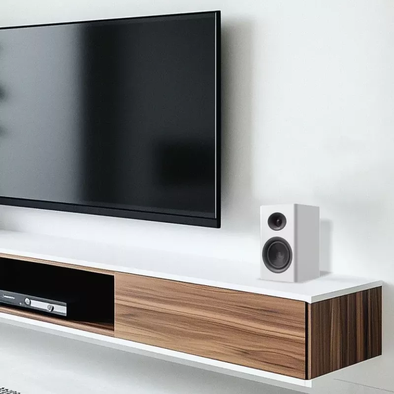 Staliniai garsiakalbiai Laudberg XS1W 2.0 80 W balta