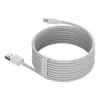 Baseus TZCALZJ-02 mobiliojo telefono kabelis Baltas 1.5 m USB A Lightning