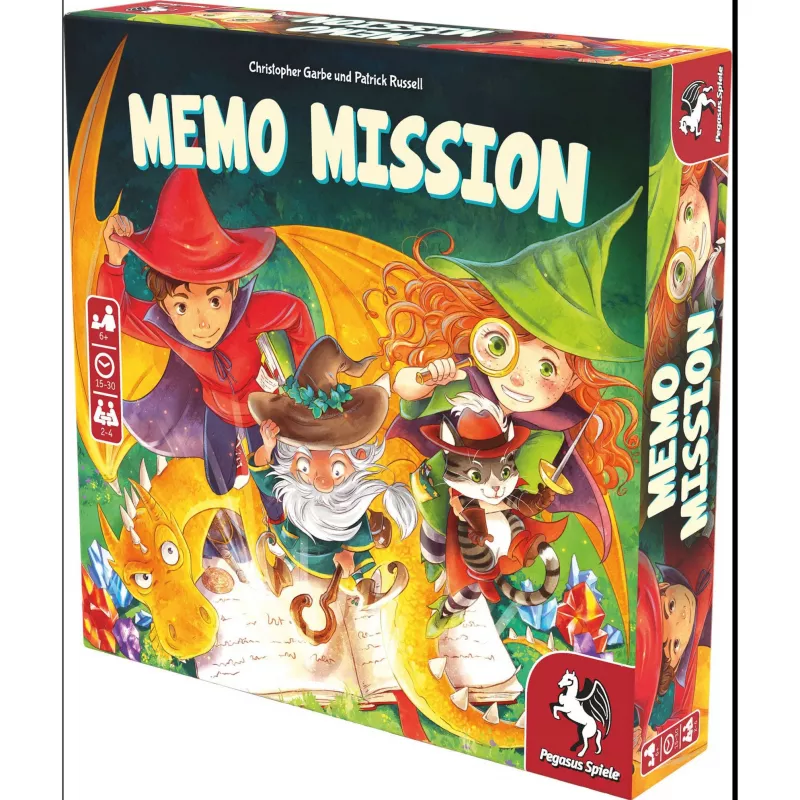 Memo Mission, stalo žaidimas