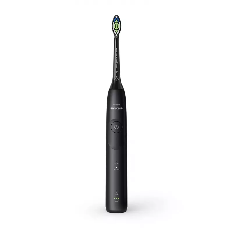 Įkraunamas soninis dantų šepetėlis Philips Series 5500 HX7119/02 — 2 rankenos, 2 šepetėlių galvutės, Li‑Ion baterija, Kasdienė priežiūra ir Balinimas