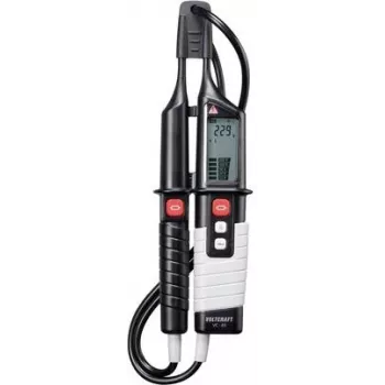VC 65 Dviejų polių įtampos testeris CAT III 1000V, CAT IV 600V, akustinis, LCD, LED