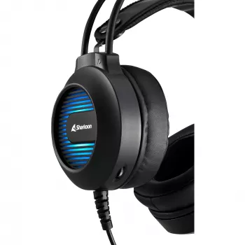 Ausinės Sharkoon Skiller SGH20 juodos USB-A