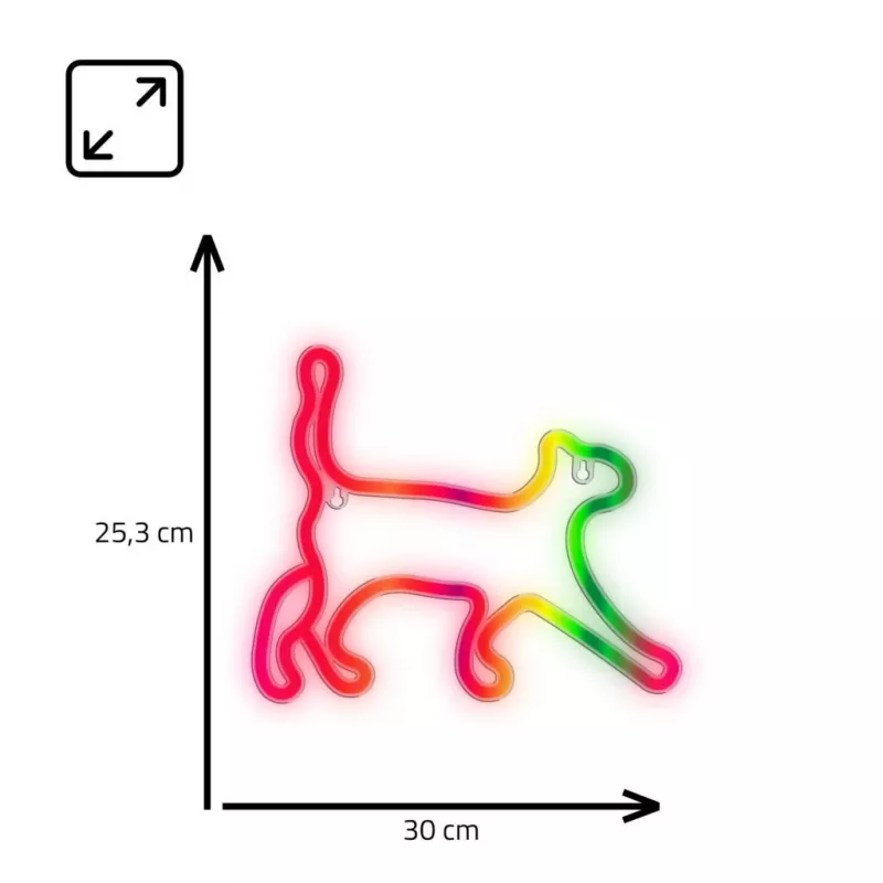 LED neoninė juosta MANTA SNL60RGB RGB spalvų keitimo lanksti dekoratyvinė juosta
