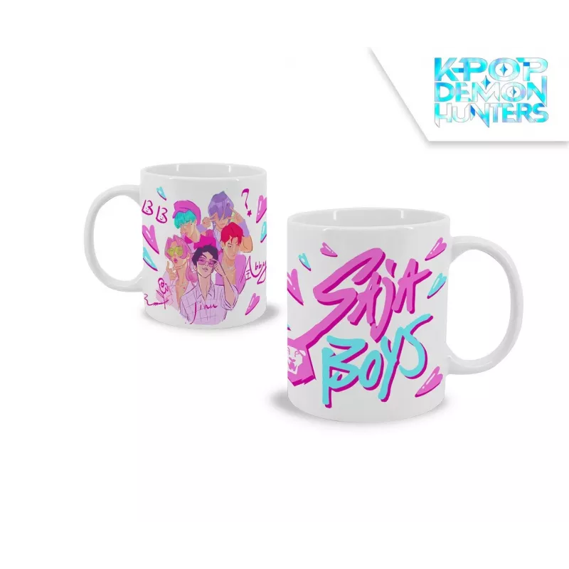 Keraminis puodelis 325ml K-POP Demon Hunters Saja Boys