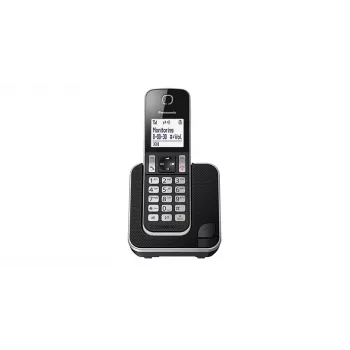 Panasonic KX-TGD 310 belaidis telefonas juodas