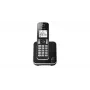 Panasonic KX-TGD 310 belaidis telefonas juodas