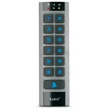 Satel PK-01 prieigos kontrolės skaitytuvas Pagrindinis prieigos kontrolės skaitytuvas Juoda, Pilka