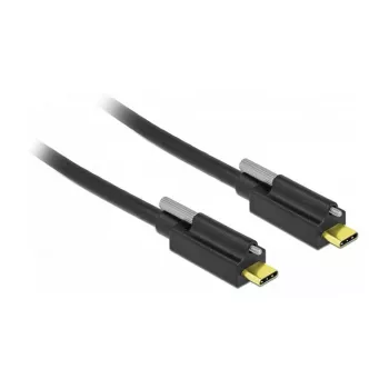 USB Type-C laidas DeLOCK 84138 2m Juodas