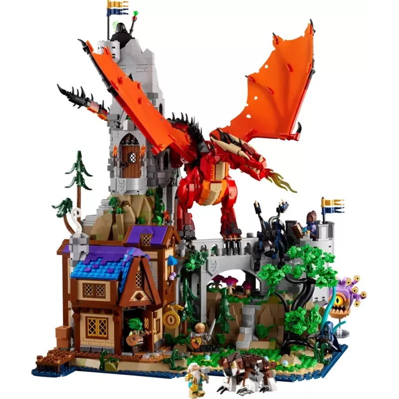 LEGO IDEAS 21348 Dungeons & Dragons: Raudonojo drakono istorija