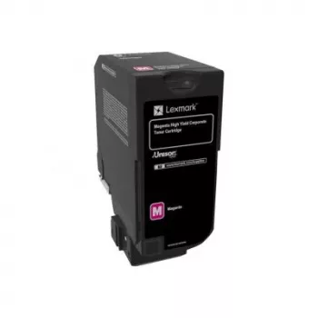 Lexmark 74C2HME Toner-kit Magenta Return Program Corporate. 12K puslapių
