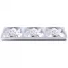 Jonsbo ZA-420WR 3×140 mm PWM Reverse ARGB ventiliatorių rinkinys baltas