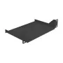 Rack lentyna DeLOCK 10 inch 1U juodo plieno 25,4 cm