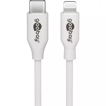 Apple Lightning / USB-C PD įkrovimo rinkinys 30 W, baltas, 1 m laidas, PD