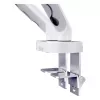 Monitorio laikiklis DIGITUS Dual, dviem 35 colių ekranams, spaustuvas, 2×10 kg, VESA 75–100, pakreipimas -45–90°