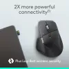 Logitech MX Master 4 for Business pelė – belaidė + Bluetooth, 8000 DPI, grafitas