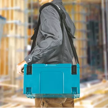 Makita 198253-4 dėžutė smulkioms detalėms/įrankiams Mėlyna