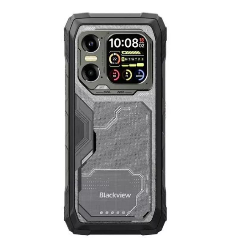 Nešiojamas atsparus išmanusis telefonas BLACKVIEW Blackview XPLORE 1 — 16 GB RAM, 512 GB atminties, juodas