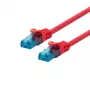 LOGON TCU55U200R Cat5e U/UTP komutacinis laidas, 20 m, raudonas