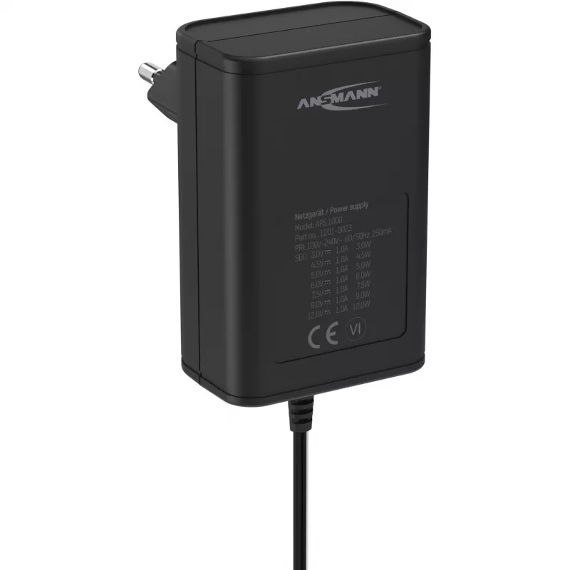 Maitinimo adapteris/inverteris Ansmann 1201-0023, 12W, 100-240V