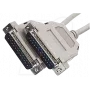 D-SUB laidas ShiverPeaks 25 kontaktų kištukas-kištukas, 7 m