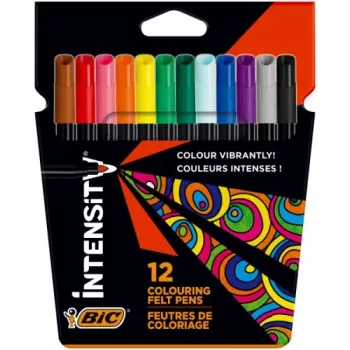 Flomasteriai BIC Intensity Up, dėžutė 12 vnt., 978004