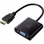 Renkforce RF-4531578 HDMI į VGA adapteris su 3,5 mm garso išvestimi, juodas