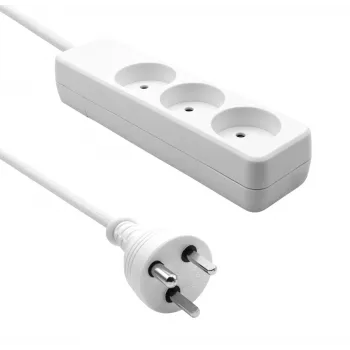 ProXtend K3-KIT10W 3-ių lizdų ilginimo laidas 10 m