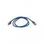Wentronic Goobay CAT 5e jungiamasis laidas, F/UTP, mėlynas, 1 m – CCA vario mišinys (50158)