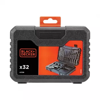 BLACK & DECKER 32 dalių gręžimo ir atsukimo rinkinys A7216-XJ