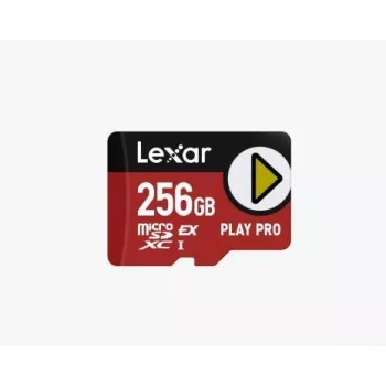 Lexar PLAY PRO microSDXC atminties kortelė 256GB UHS-I LMSXPS0256G-BNNNG