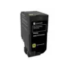 Lexmark 74C20Y0 tonerio kasetė, geltona, 3000 psl.