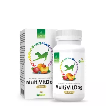POKUSA MultiVit Dog Complex papildai šunims – 120 vnt.
