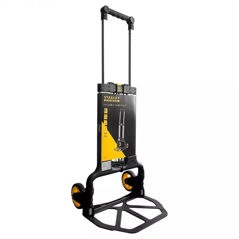 Sulankstomas transportinis vežimėlis STANLEY FXWT-705-SP – aliumininis rėmas, keliamoji galia 70 kg, 2 ratai