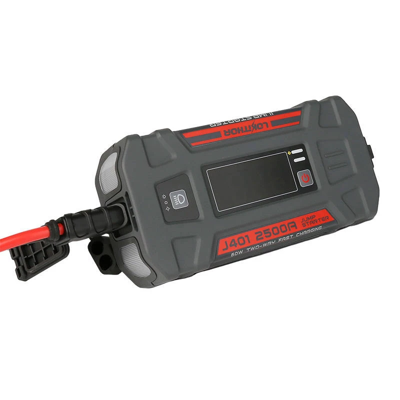 Automobilio užvedimo starteris Lokithor J401 2500A, Powerbank 20000mAh