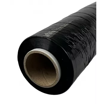 Tampri plėvelė BESTPAK 23 µm juoda, ritinio plotis 1.5 m, šerdis 1.2 colio, polietilenas