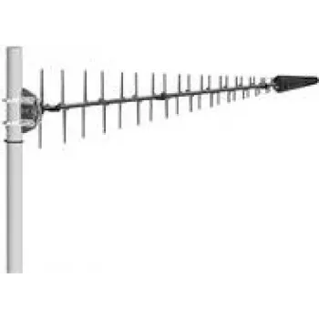 Kryptinė Yagi LTE/GSM antena Poynting A-LPDA-0500-V1-01 11 dBi, lauko, palaiko WiFi 6 dažnius