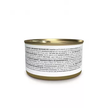 Šlapias kačių ėdalas Agras Pet Foods SCHESIR Oceanic Adult Tuna 70 g maišelis, 12,5% baltymų, 85% drėgmės