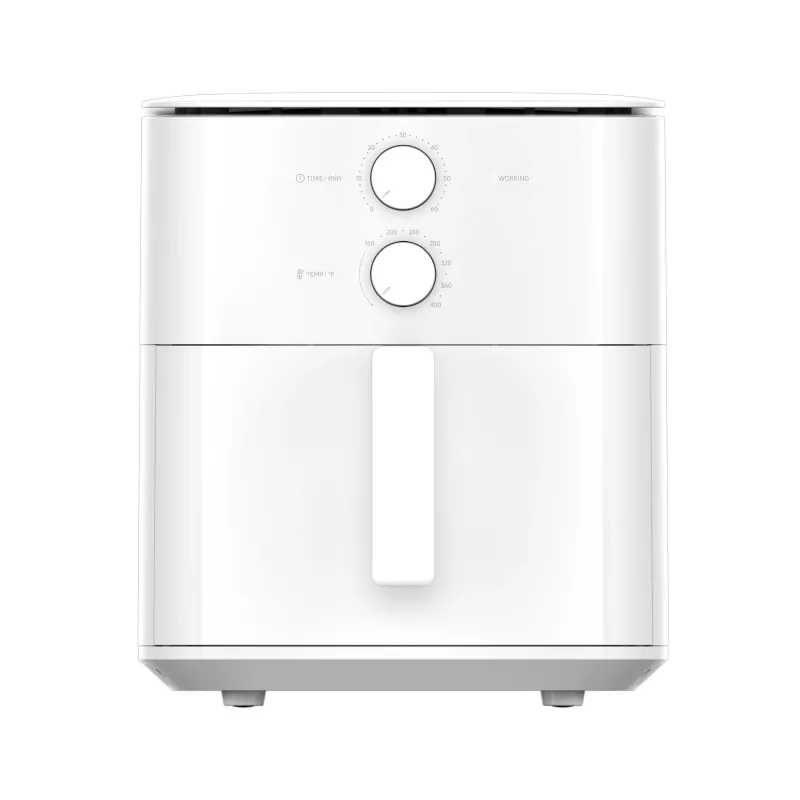 Karšto oro gruzdintuvė Xiaomi MAF13 — 6 L, 1550 W, 12 programų, 80–200°C, išimamas nelipnus dubuo, balta